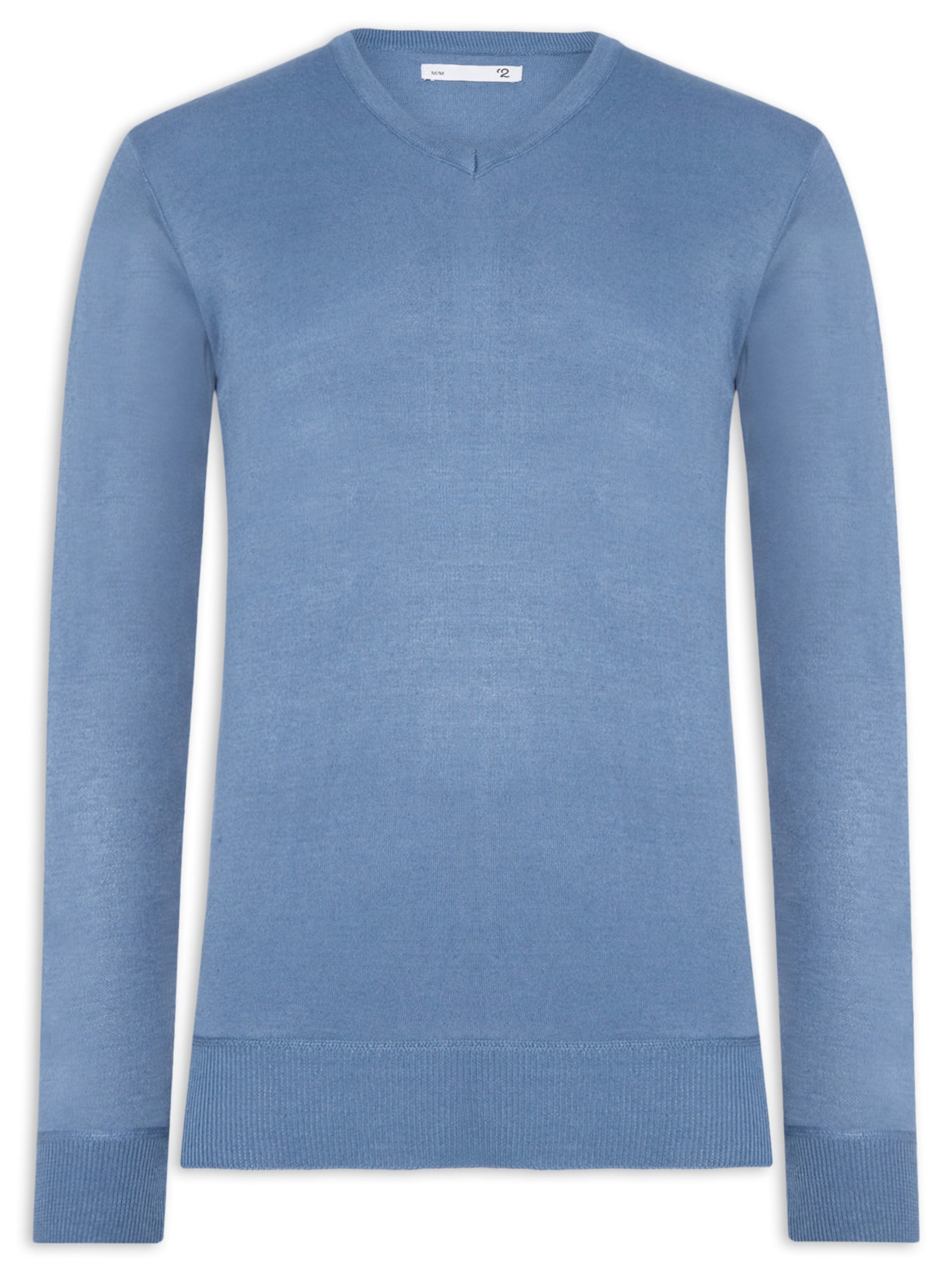 Suéter Masculino Gola V Azul '2 Essential