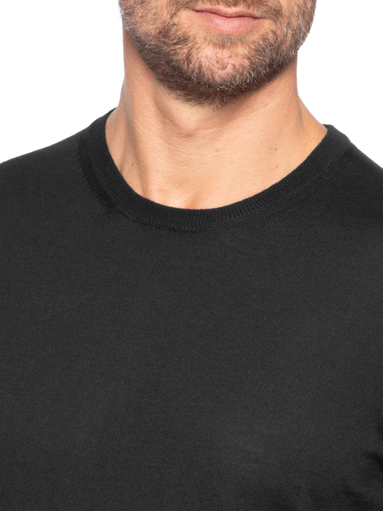 Suéter Masculino Leno P Preto Boss