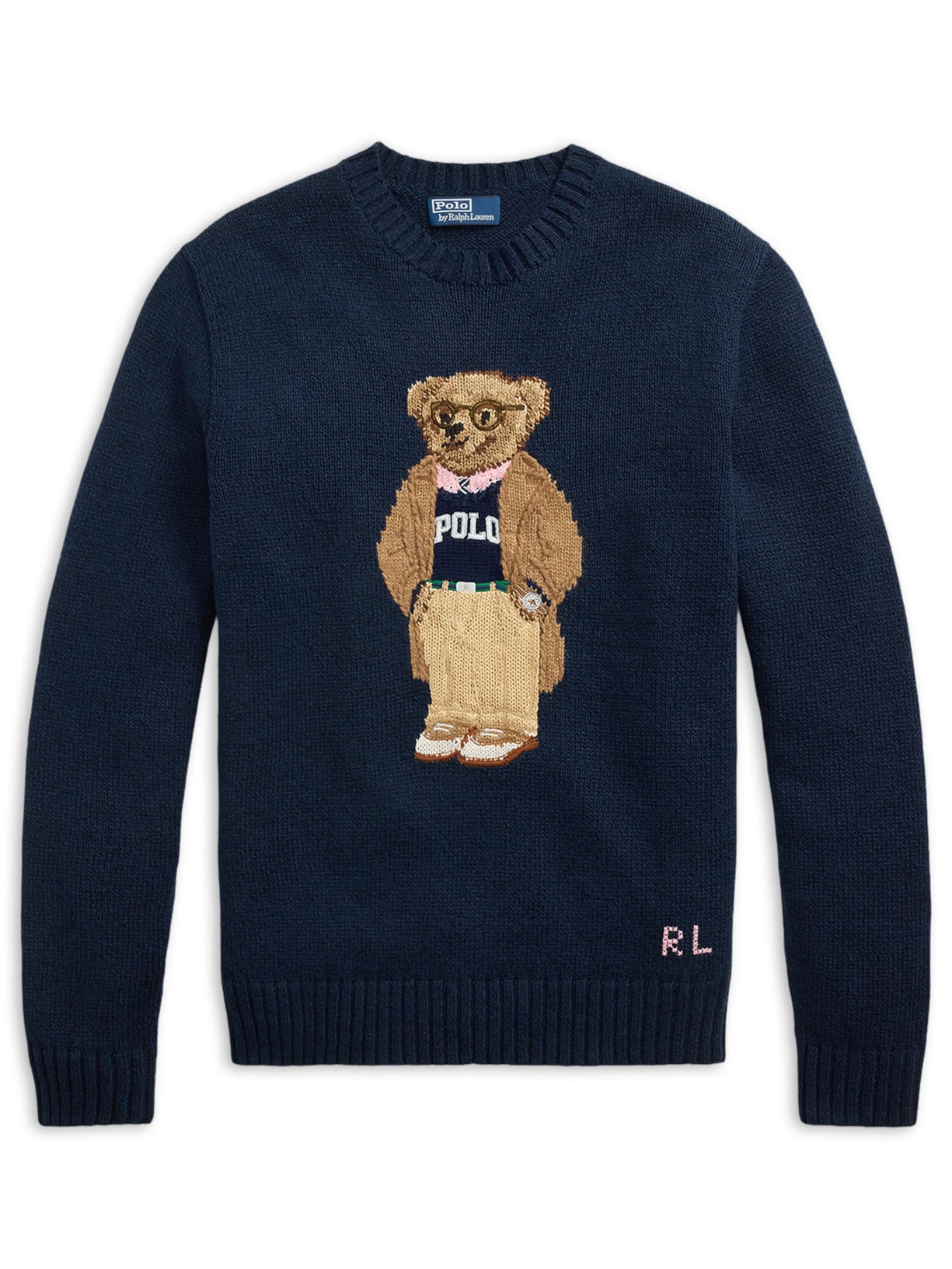 Suéter Masculino Manga Longa Seasonal Bear - Azul