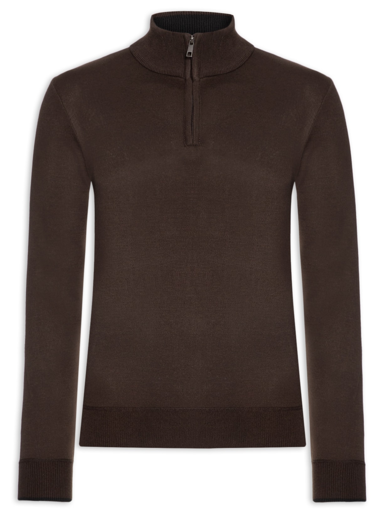 Suéter Masculino Natura Drape - Marrom