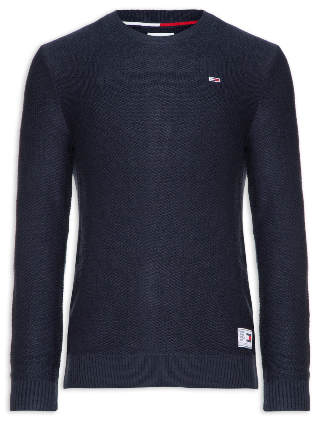 Suéter Masculino Regular Structur - Azul