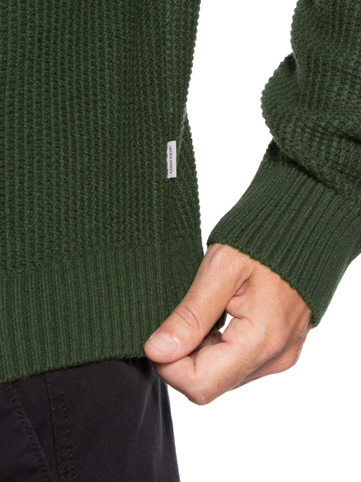 Suéter Masculino Roy Gola Careca Tricot Marrom Jack & Jones