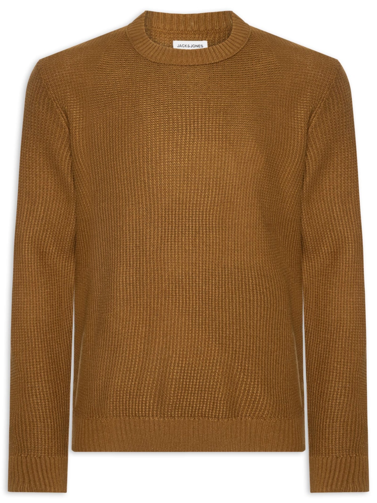 Suéter Masculino Roy Gola Careca Tricot - Marrom