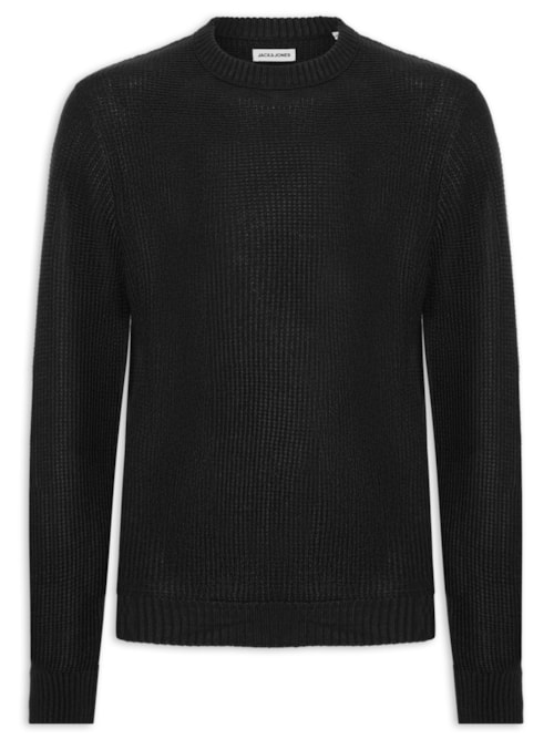 Suéter Masculino Roy Gola Careca Tricot - Preto