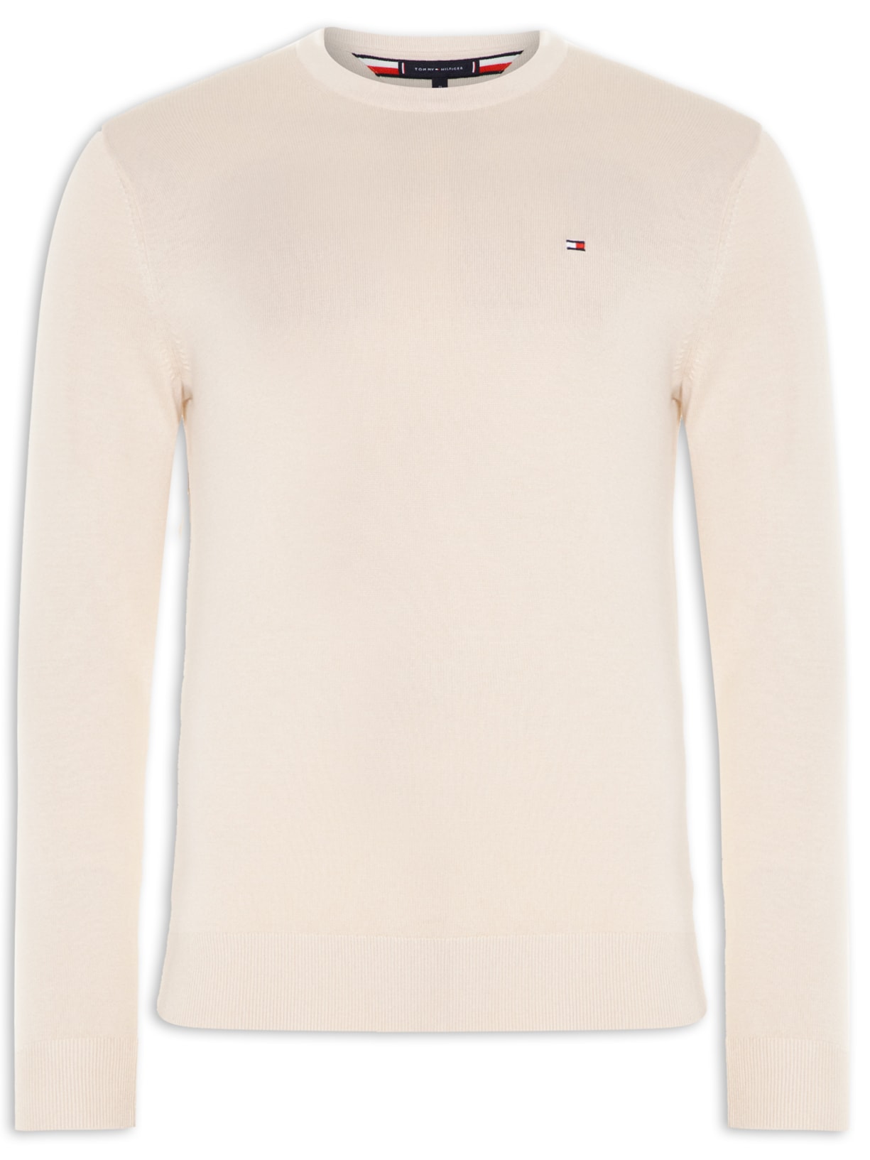 Suéter Masculino Signature Crew Neck - Bege