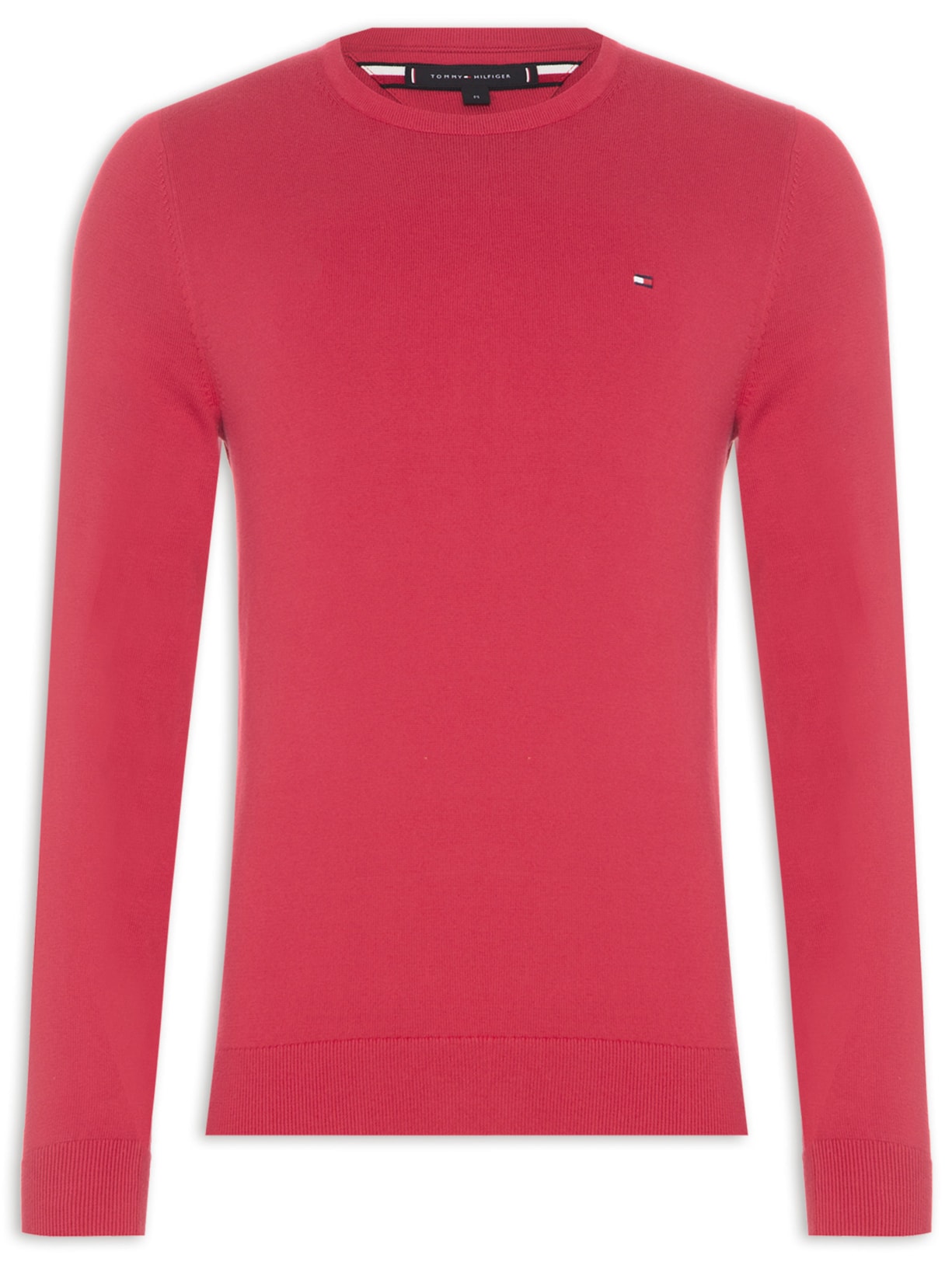 Suéter Masculino Signature Crewneck - Vermelho
