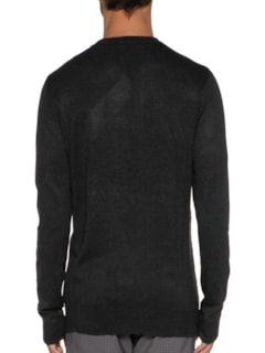 Suéter Masculino Textura - Preto by '2 ESSENTIAL