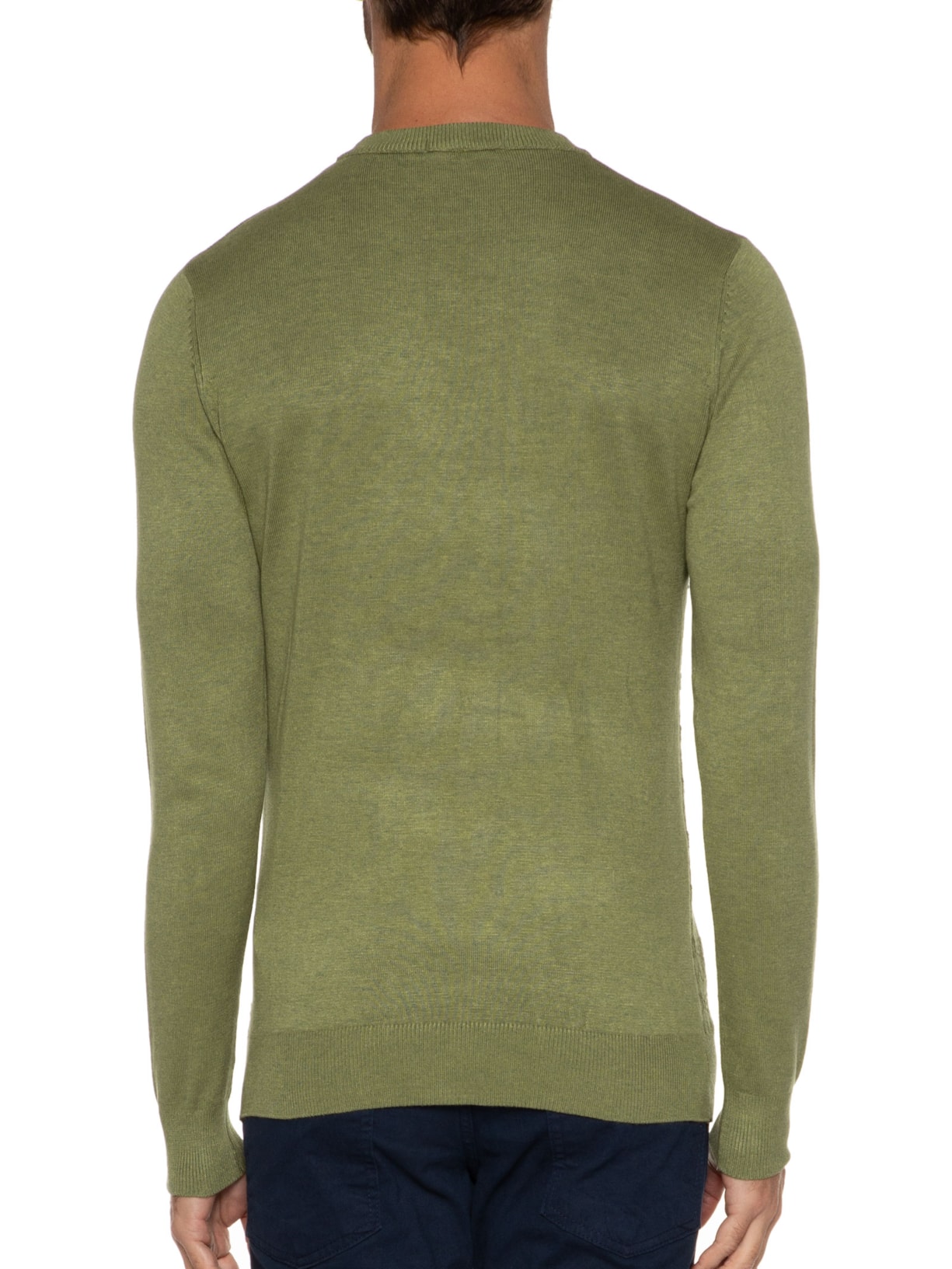Suéter Masculino Textura - Verde by '2 ESSENTIAL