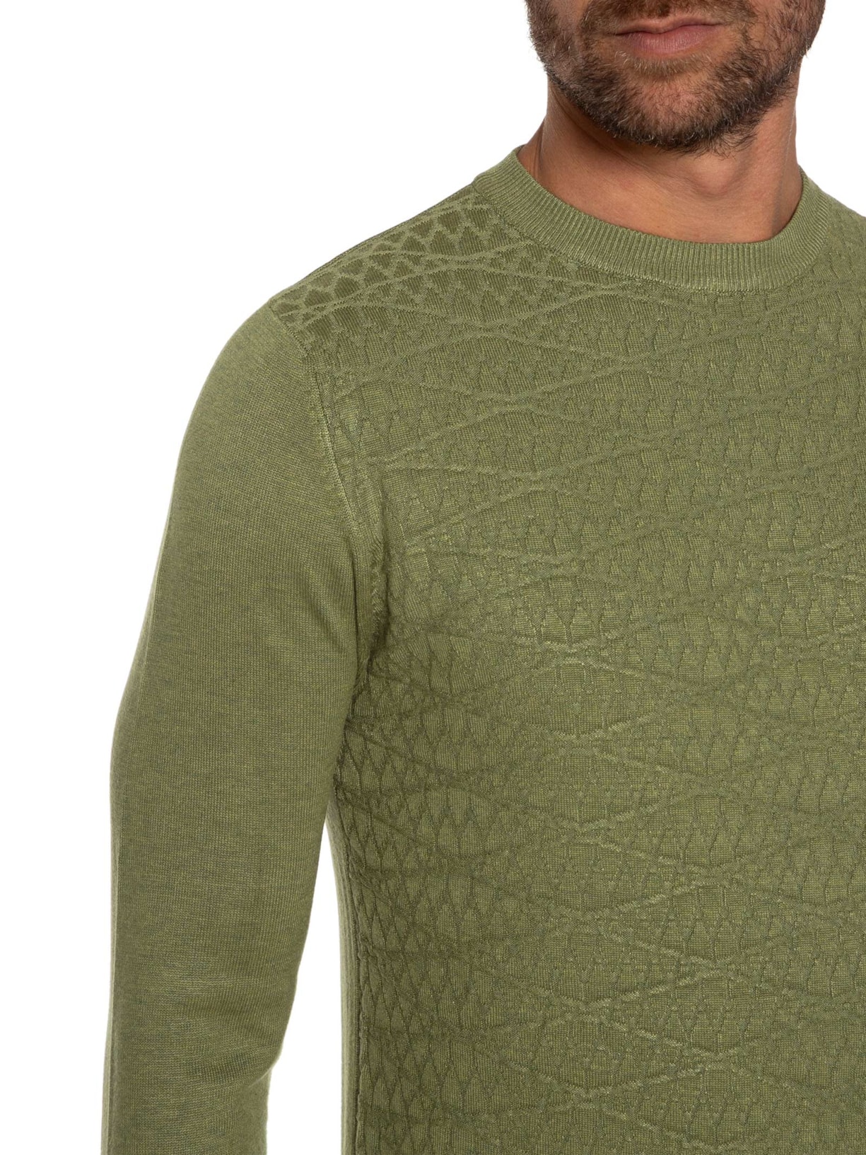 Suéter Masculino Textura - Verde by '2 ESSENTIAL