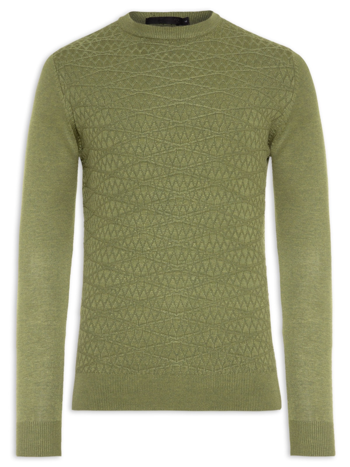 Suéter Masculino Textura - Verde by '2 ESSENTIAL