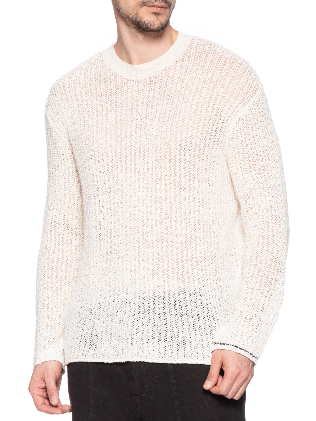 Suéter Masculino Tricot Balneário Branco Osklen