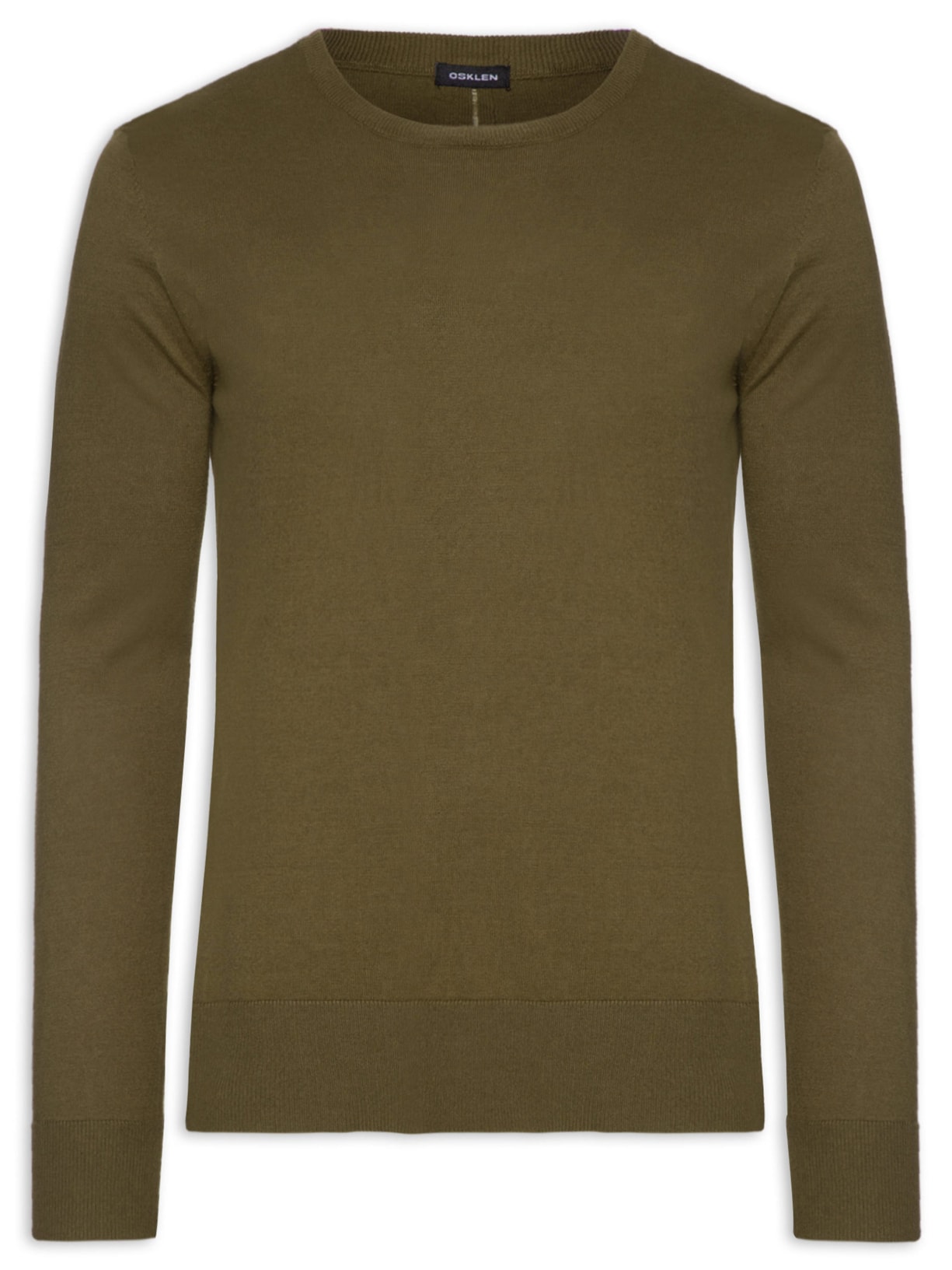 Suéter Masculino Tricot Classic Cotton Ii   Marrom Osklen