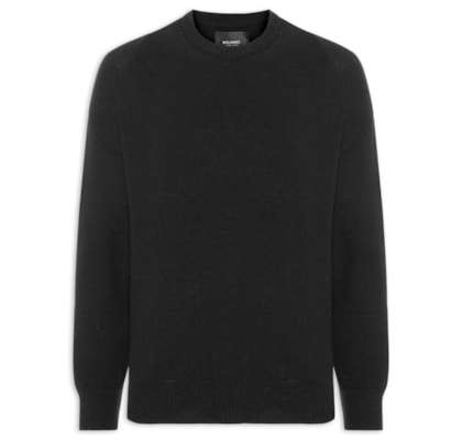 Suéter Masculino Tricot E-Fabric – Preto