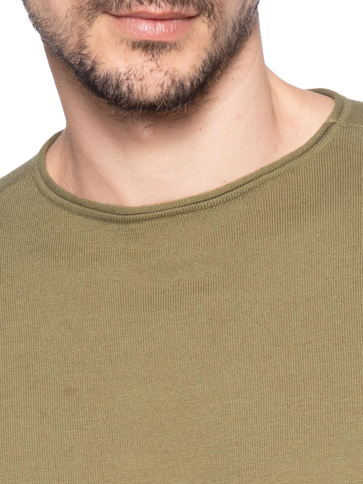 Suéter Masculino Tricot Light Cotton Marrom Osklen