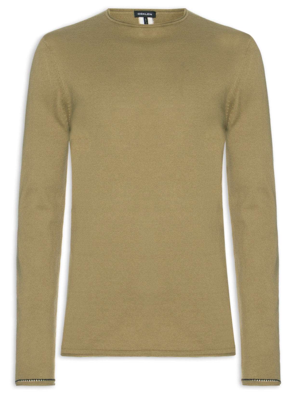 Suéter Masculino Tricot Light Cotton - Marrom