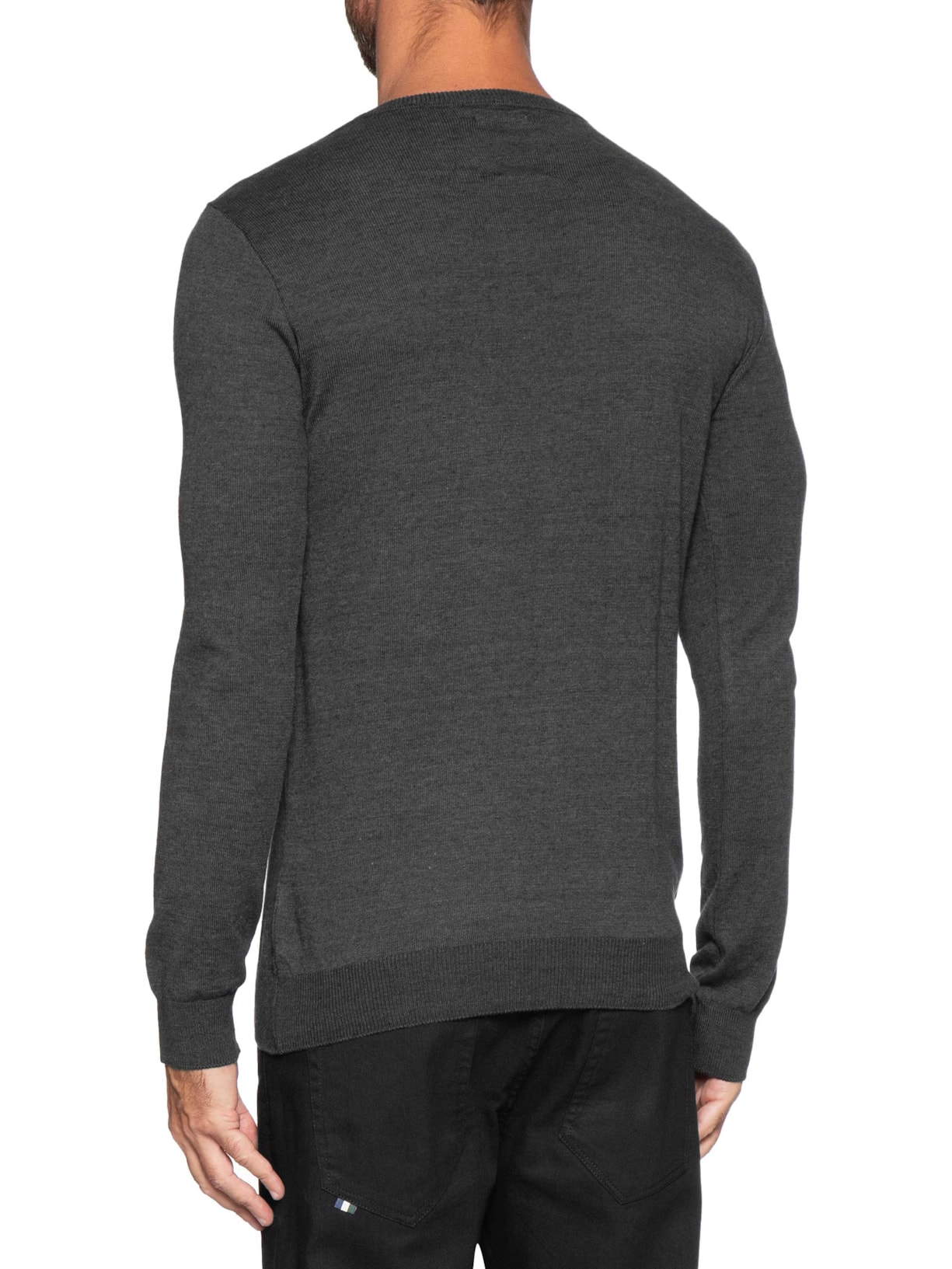 Suéter Masculino Tricot Light Preto Pineapple