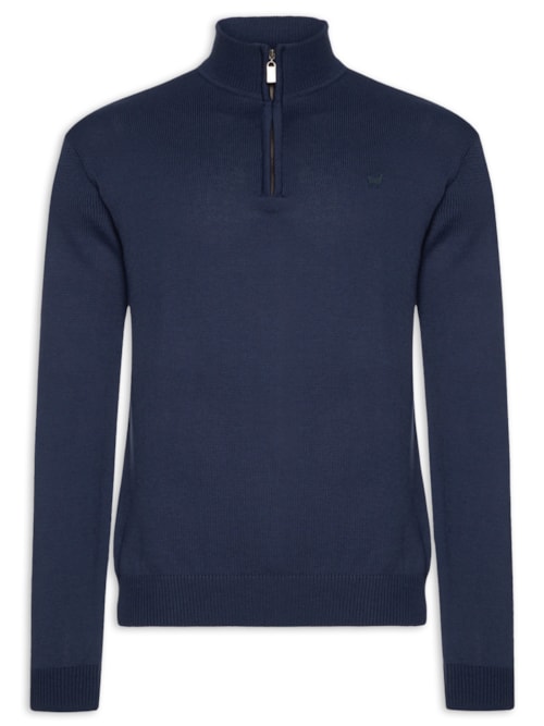 Suéter Masculino Tricot Pablo - Azul