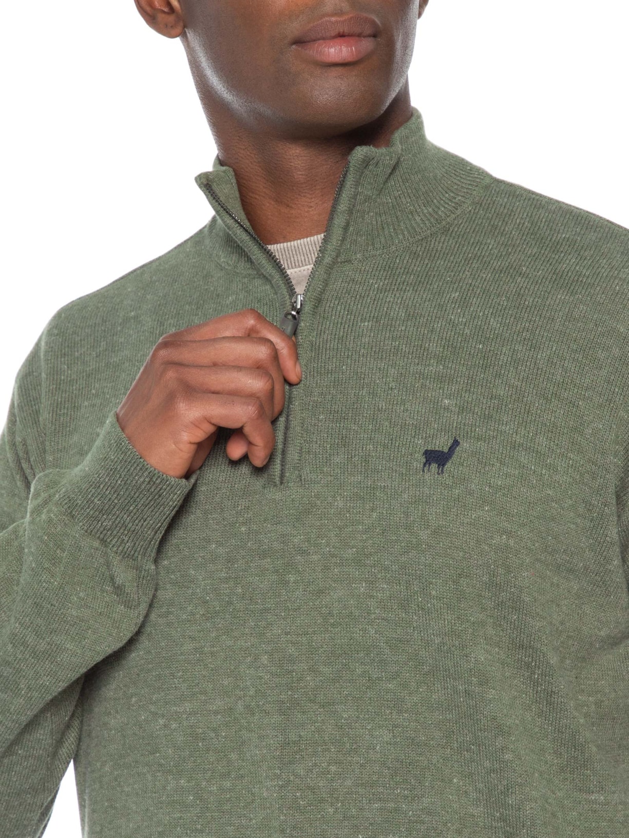 Suéter Masculino Tricot Pablo Verde Zapalla