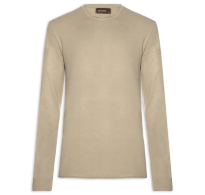 Suéter Masculino Tricot Pull - Bege