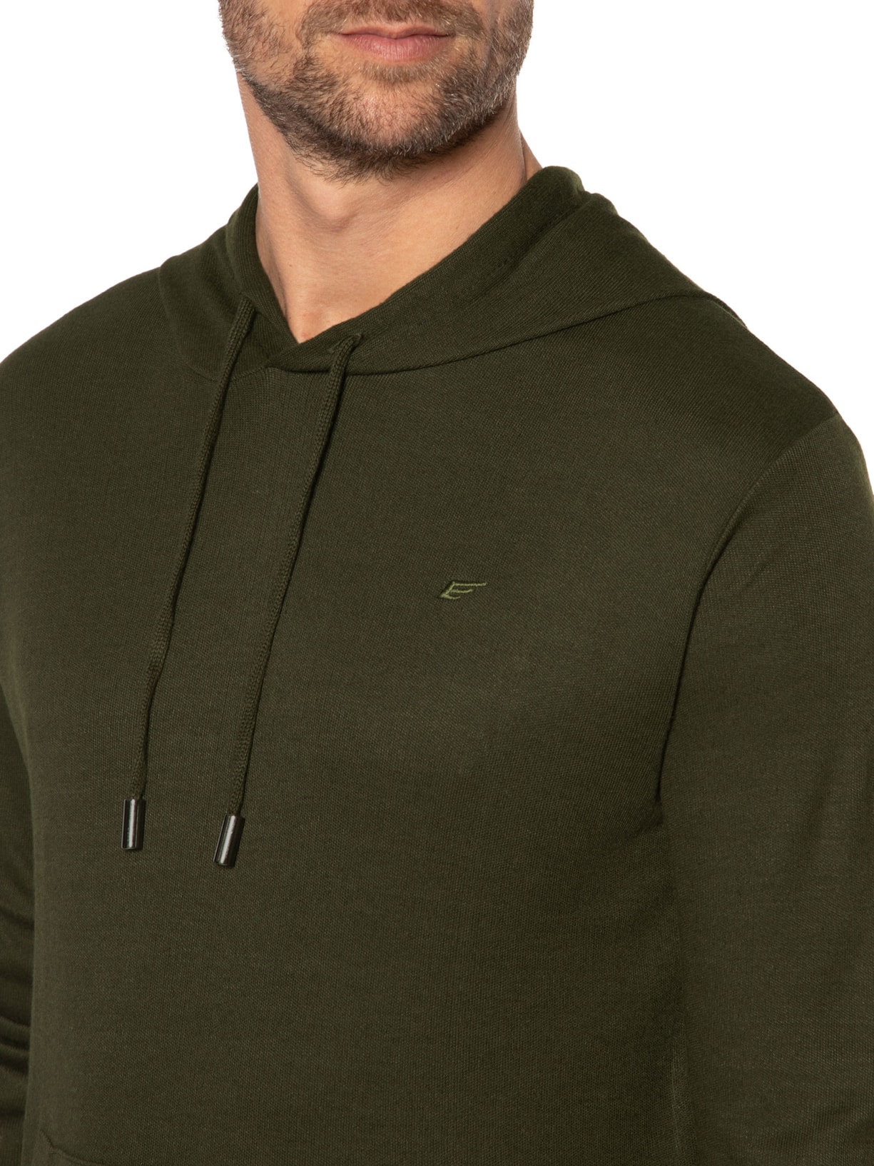 Suéter Masculino Tricot Rib Heavy Verde Ellus