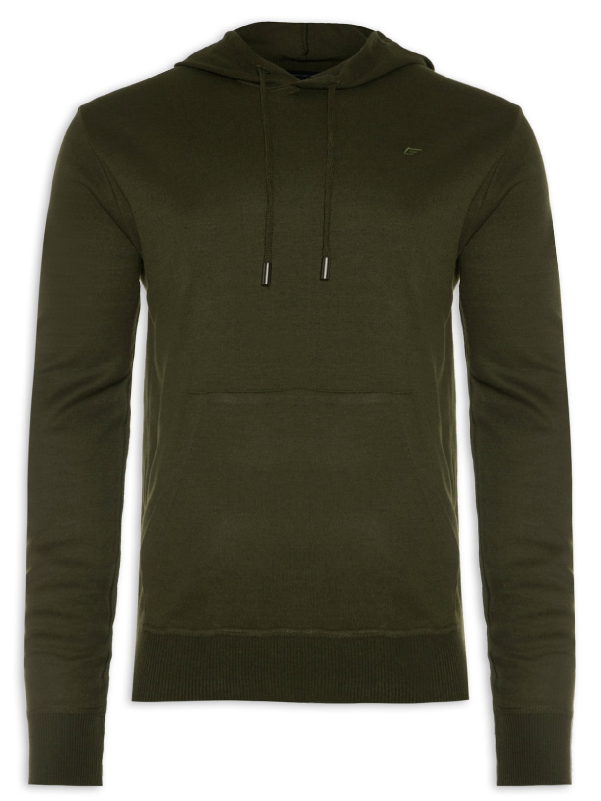 Suéter Masculino Tricot Rib Heavy - Verde