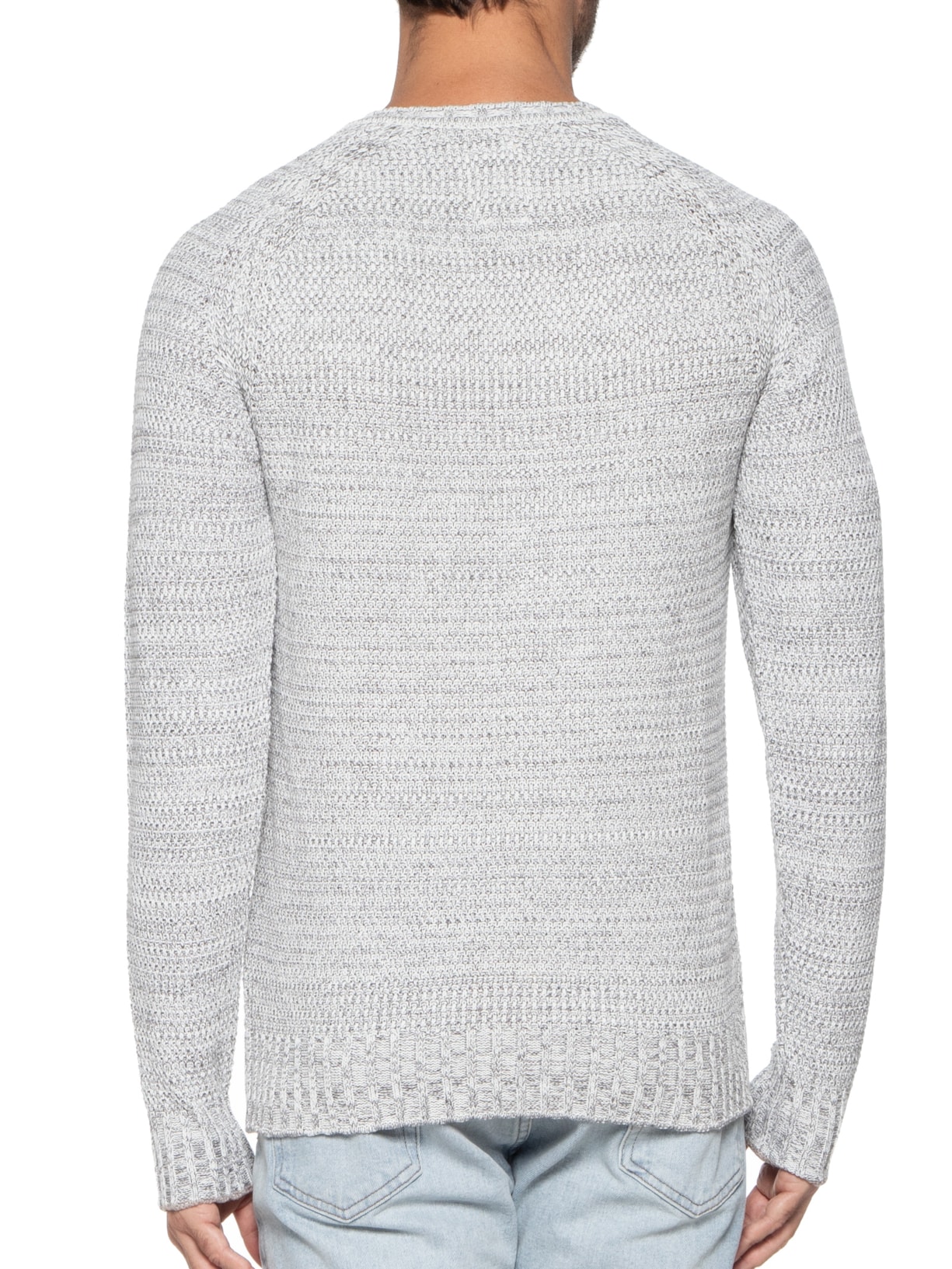 Suéter Masculino Tricot Winter Cinza Pineapple