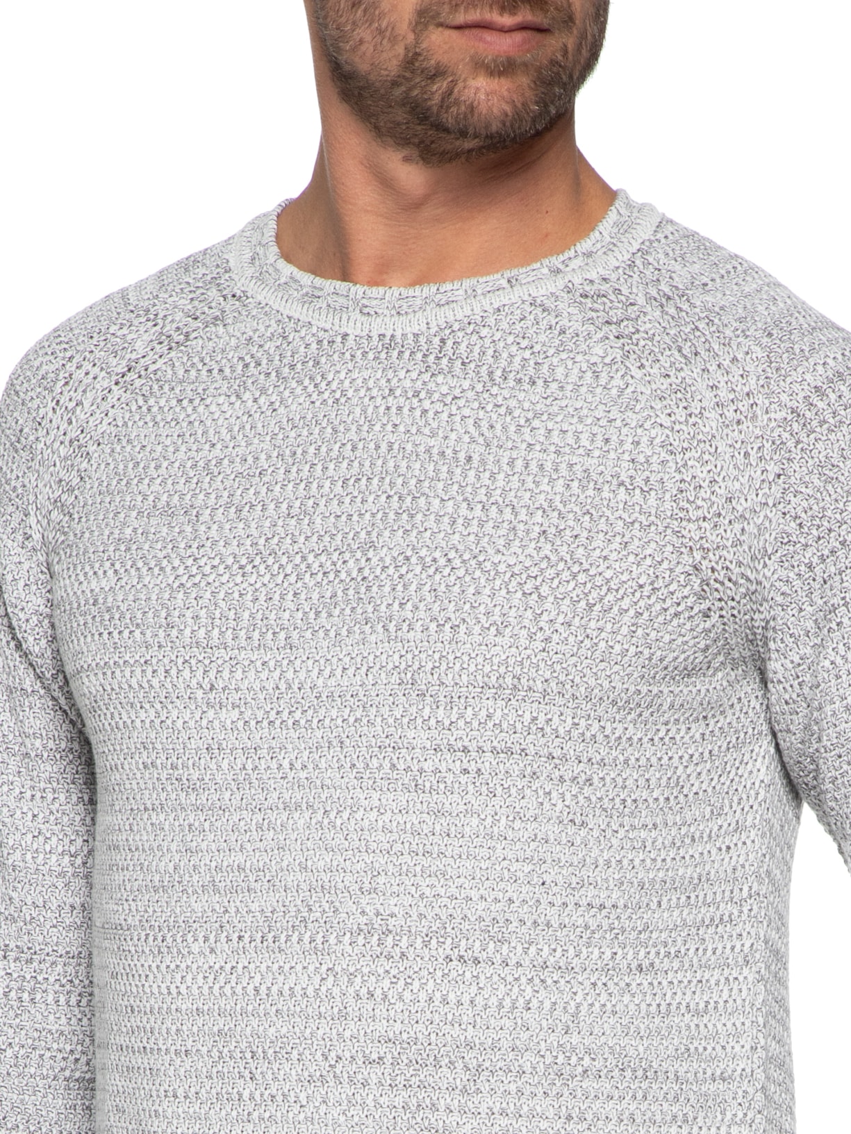 Suéter Masculino Tricot Winter Cinza Pineapple
