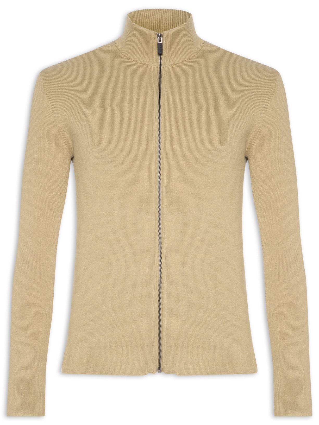 Suéter Masculino Tricot Zíper – Bege Osklen