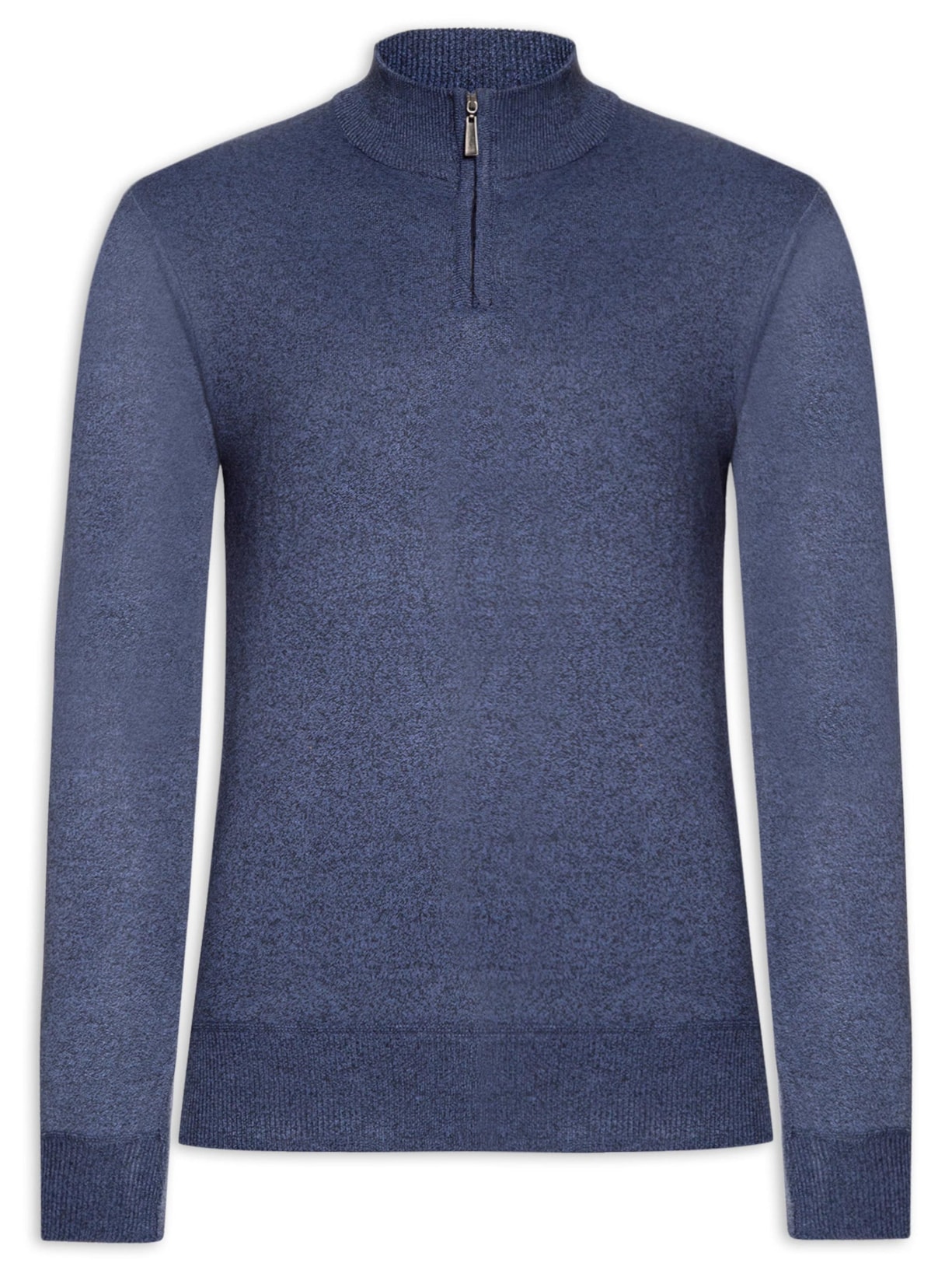 Suéter Masculino Zíper - Azul