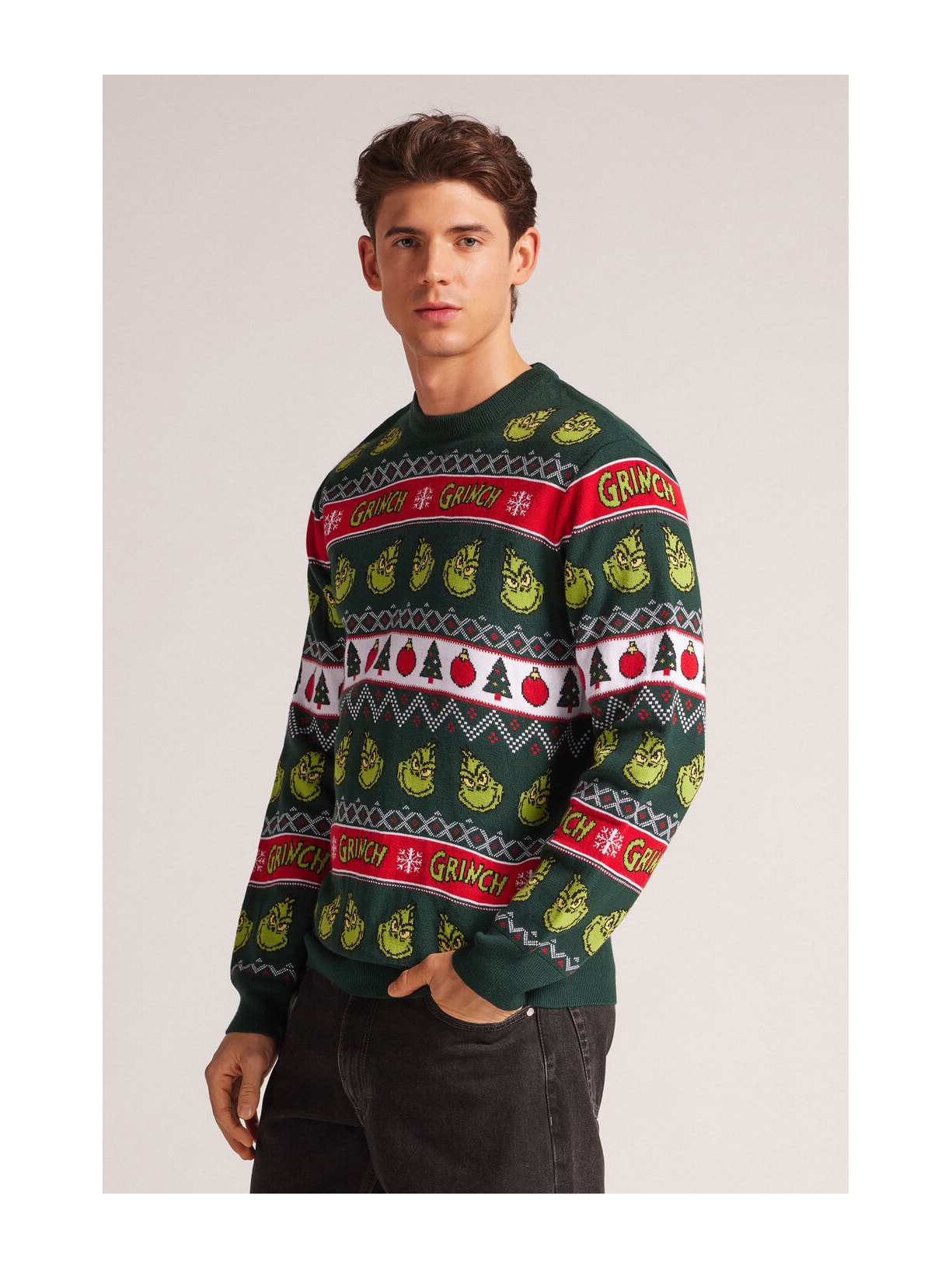 Suéter Natalino The Grinch Dr Seuss Verde Intimissimi