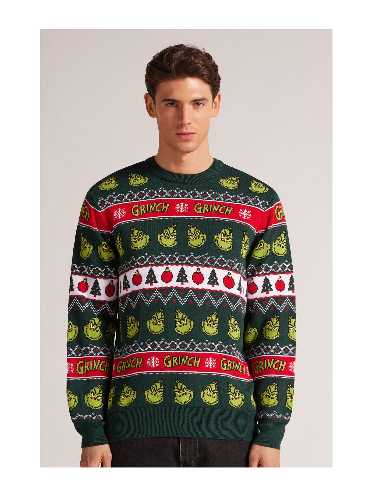 Suéter Natalino The Grinch Dr Seuss Verde Intimissimi