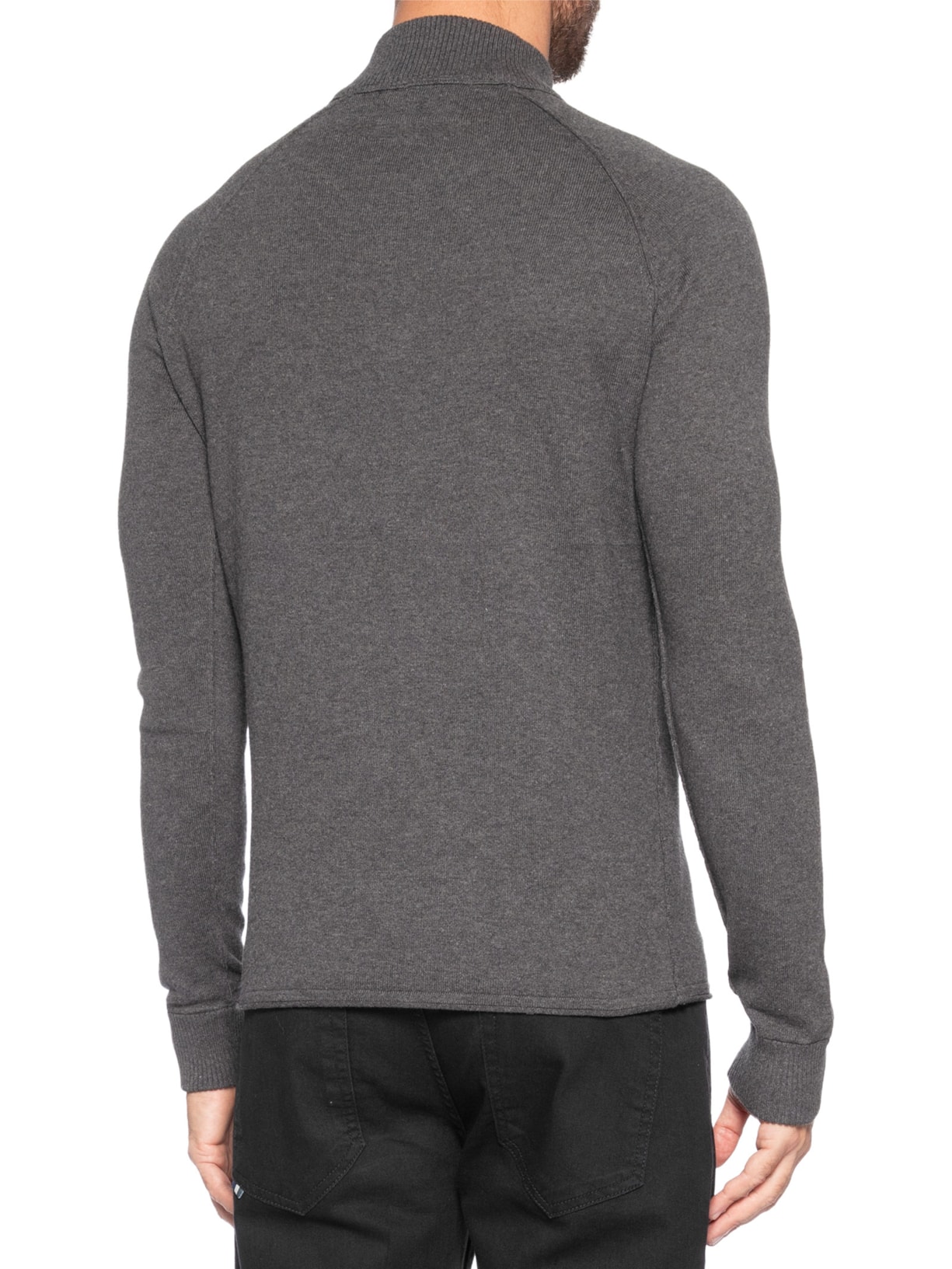 Suéter Tricot Masculino Cashmere Aspen Cinza Austral