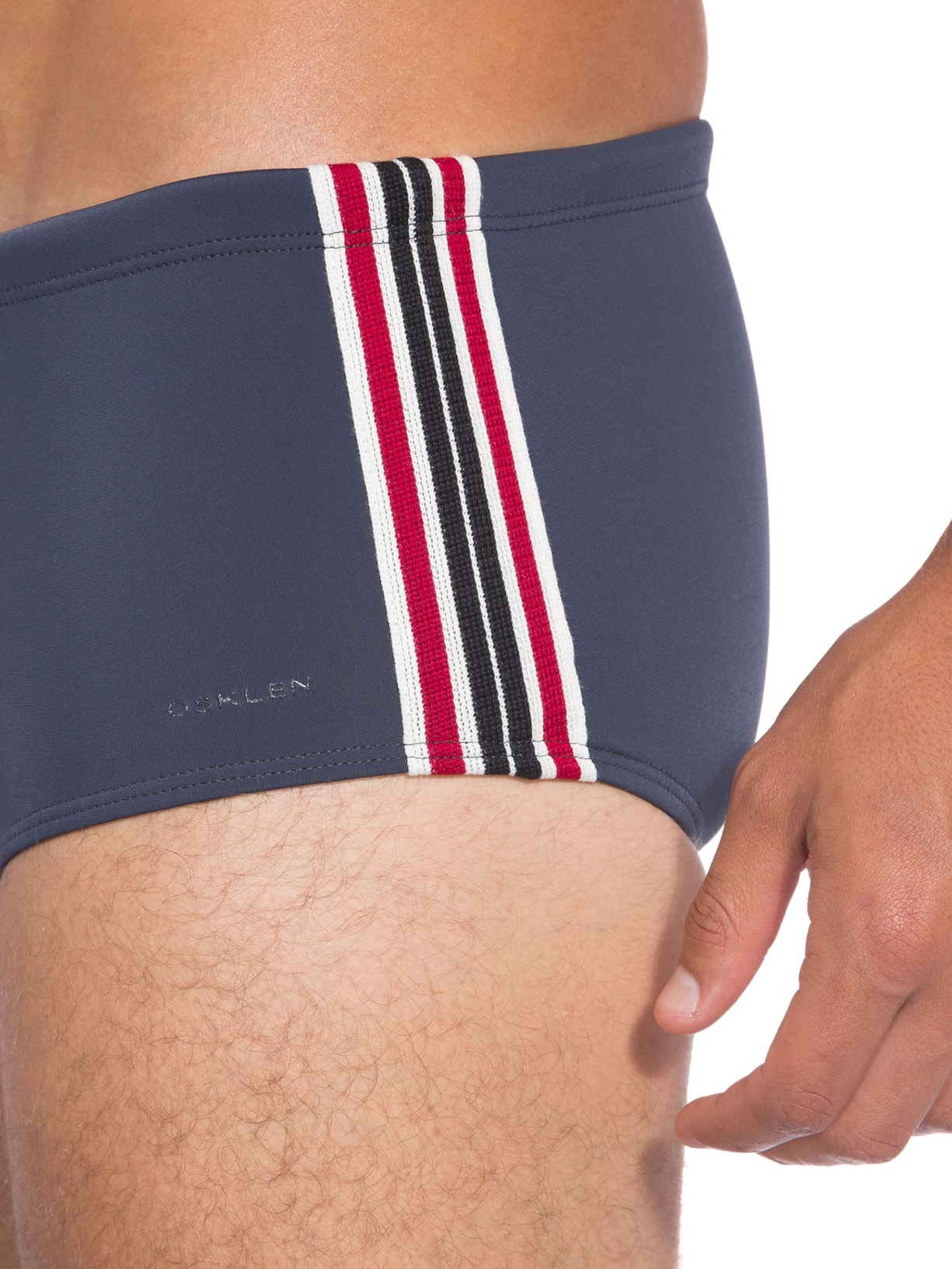 Sunga Board Stripe Azul Osklen