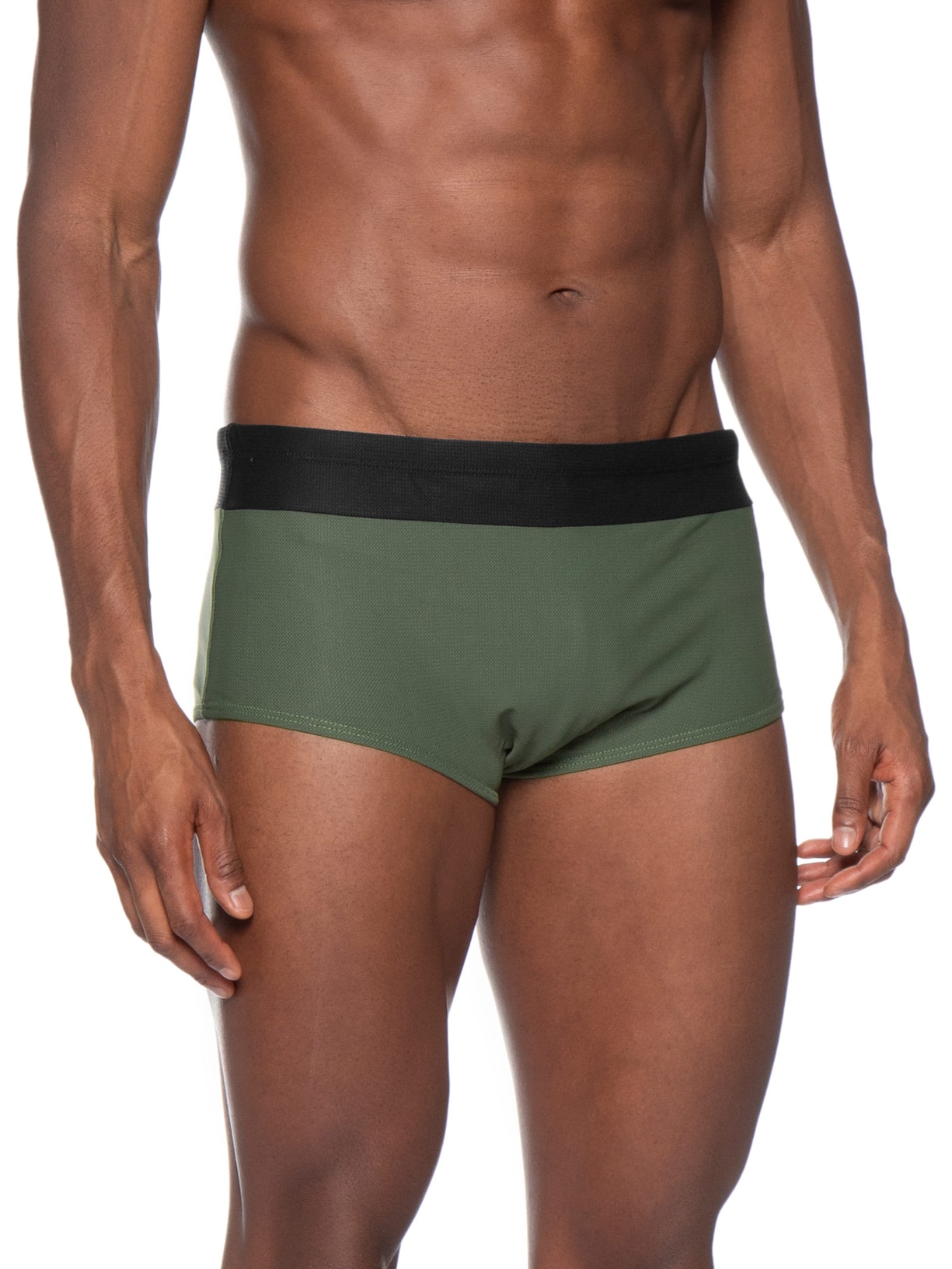 Sunga Boxer Army Davi Fit 002 Verde Blueman