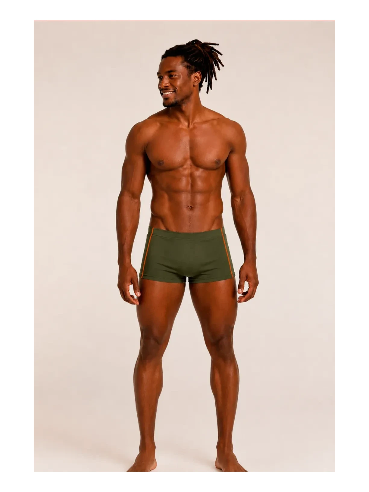 Sunga Boxer Com Vivo Rafael Verde Suntime