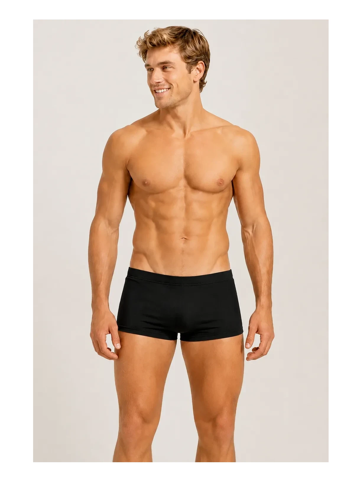 Sunga Boxer Gael Piquet Preta Suntime