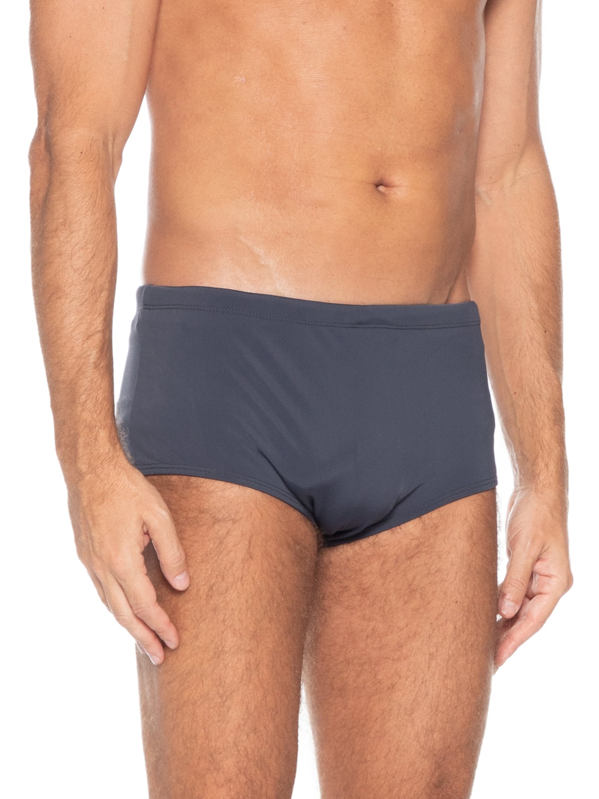 Sunga Boxer Masculina Lisa Beach Radical Sport Cinza Reserva