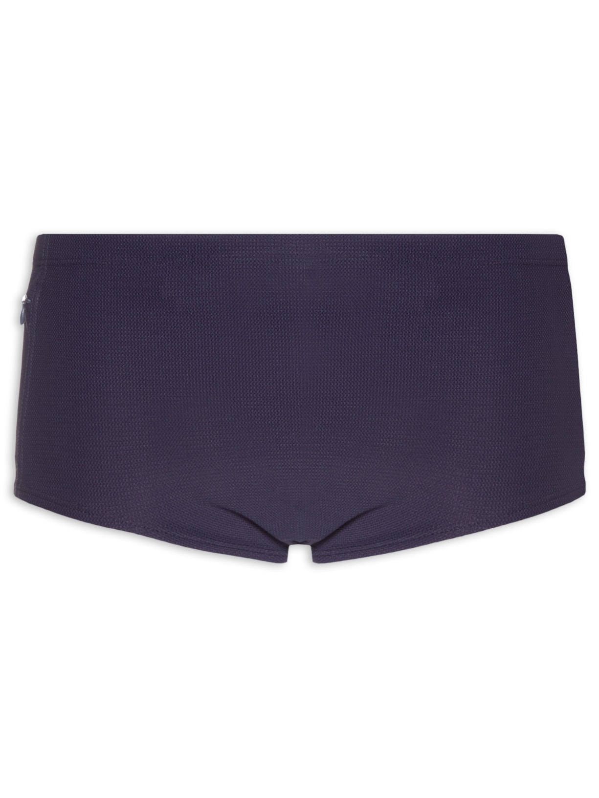 Sunga Boxer Masculina Texturizada Com Bolso Azul Zapalla