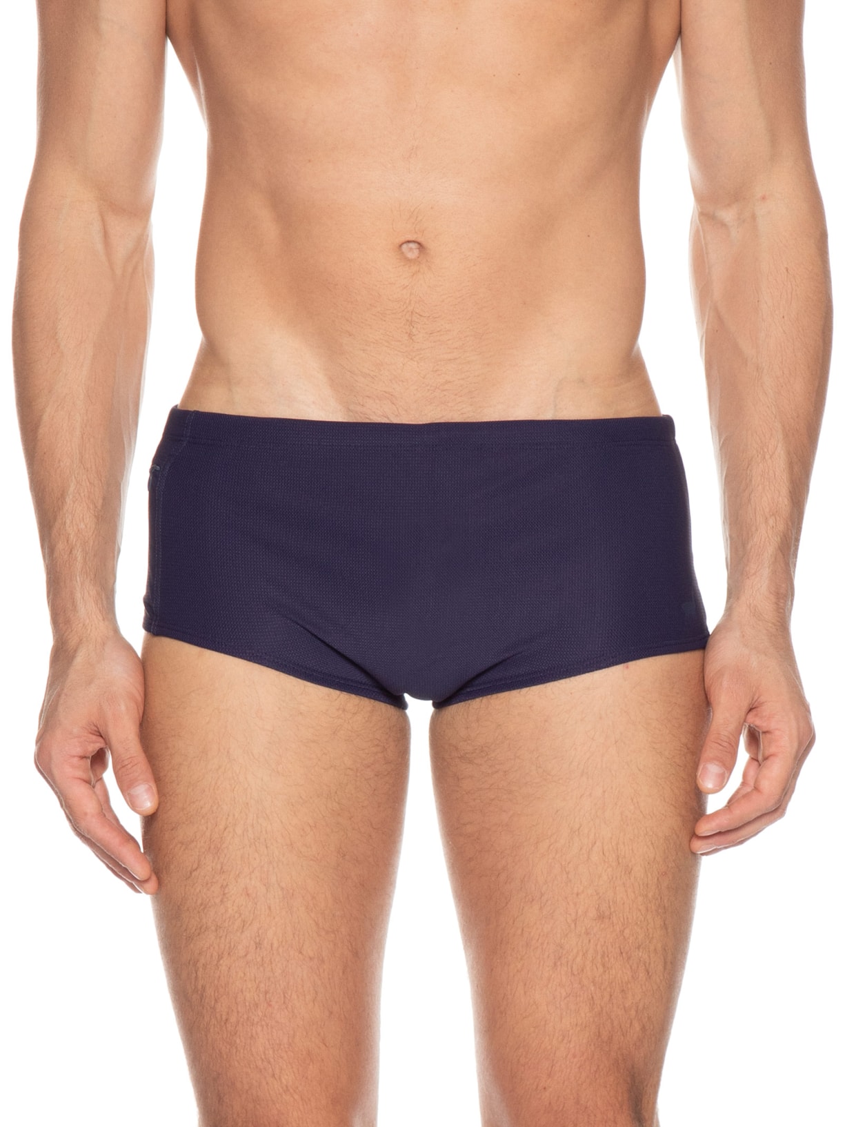 Sunga Boxer Masculina Texturizada Com Bolso Azul Zapalla