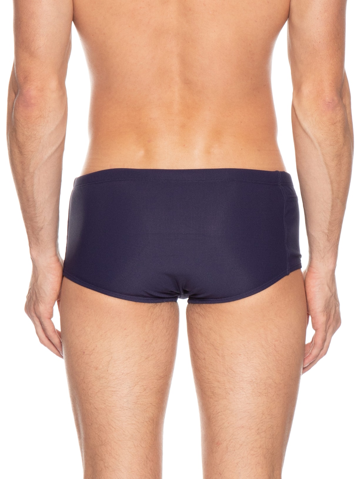 Sunga Boxer Masculina Texturizada Com Bolso Azul Zapalla