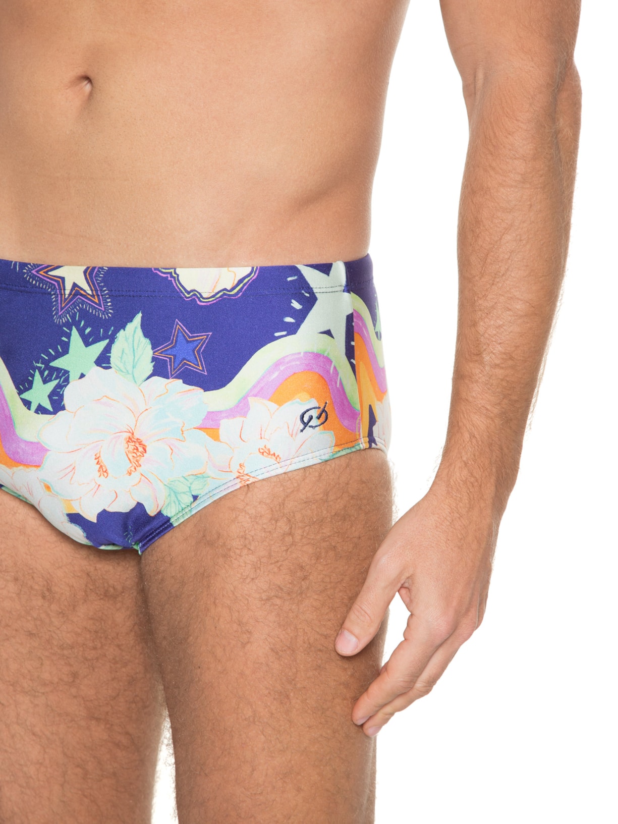 Sunga Country Ceu De Flor Azul Blueman