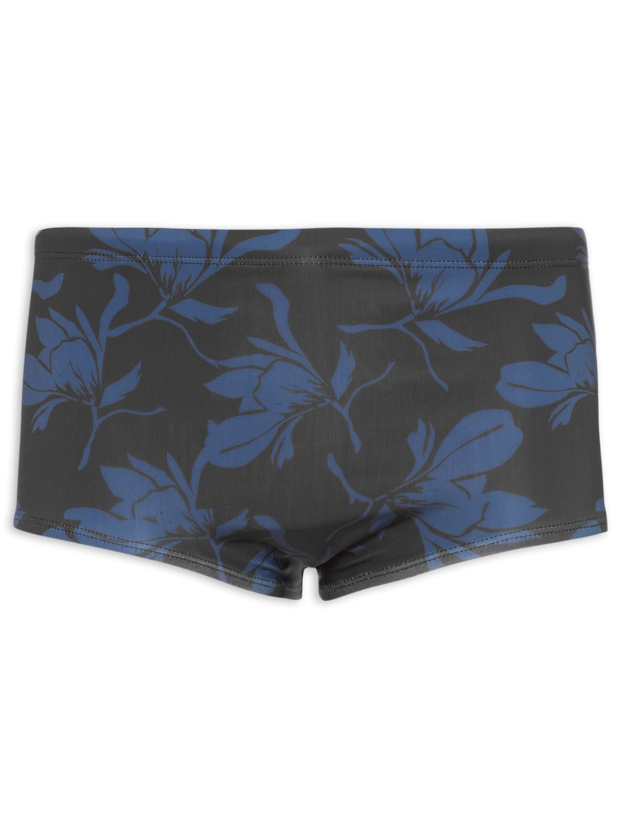 Sunga Estampa Flower Night - Preto