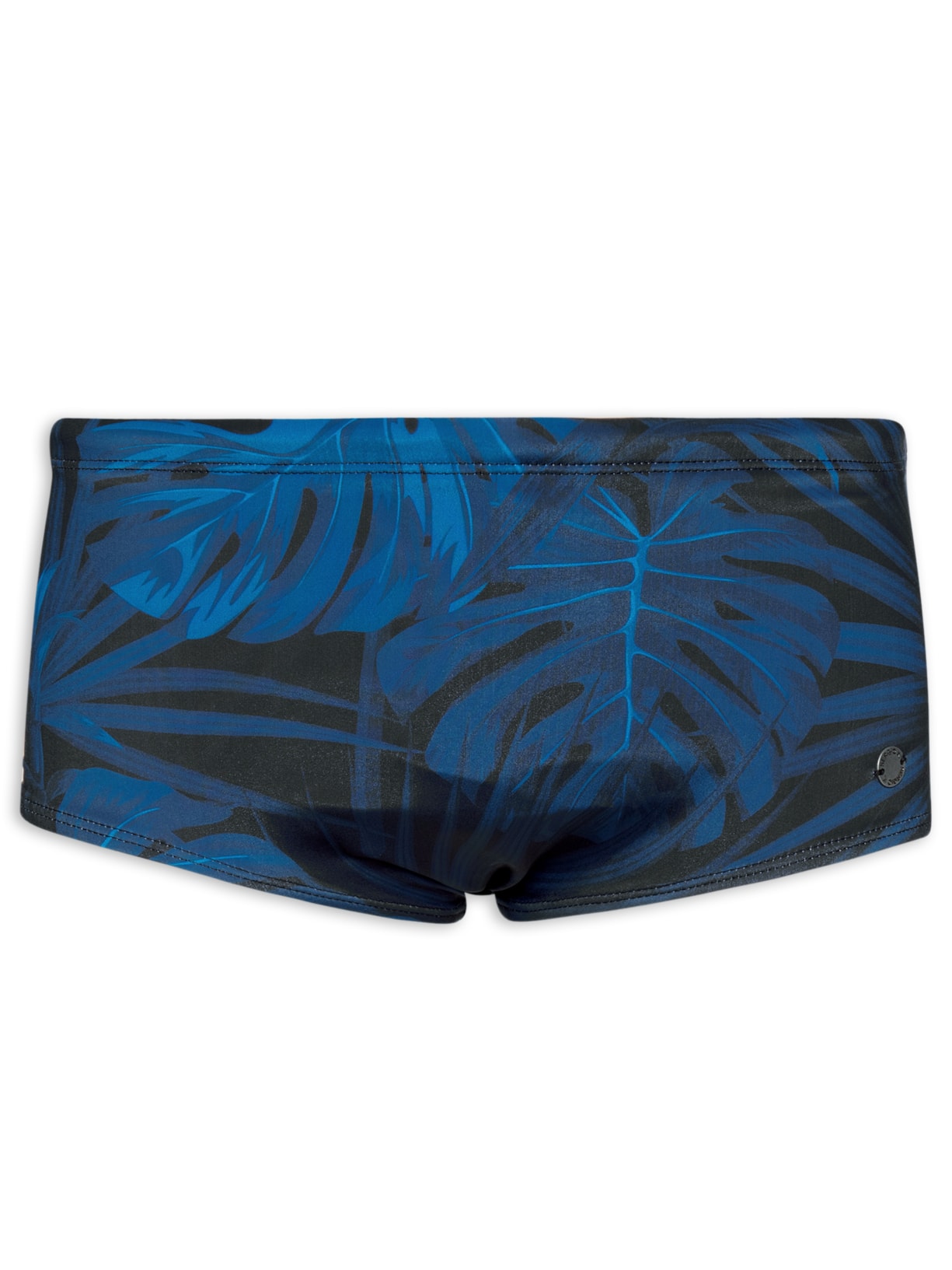 Sunga Estampada Flower Tint - Azul