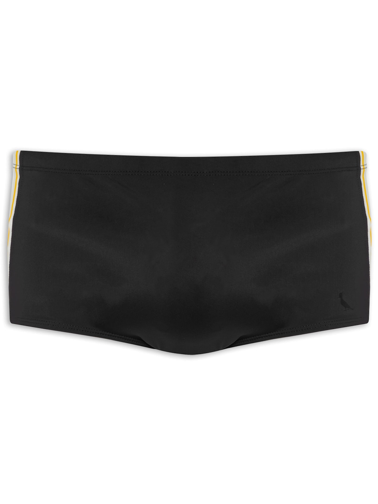 Sunga Estampada Listra Praiana Vertical - Preto