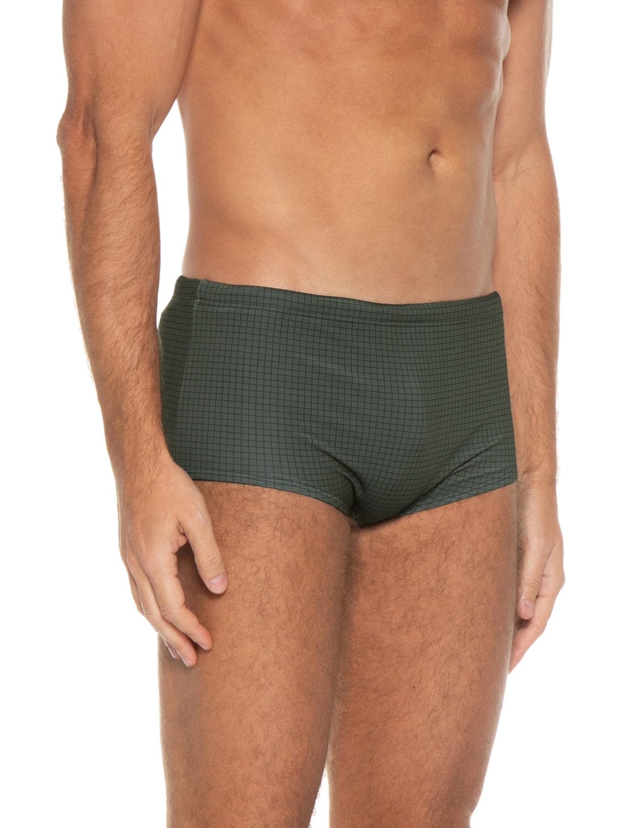 Sunga Grid Noise Verde Osklen