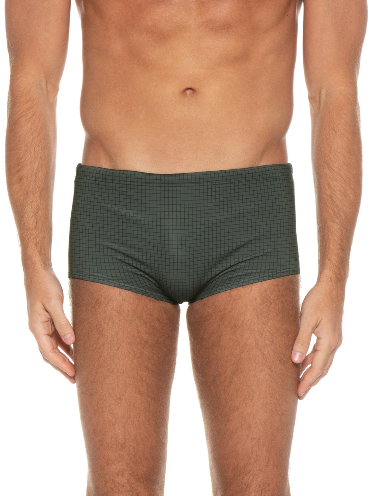 Sunga Grid Noise Verde Osklen