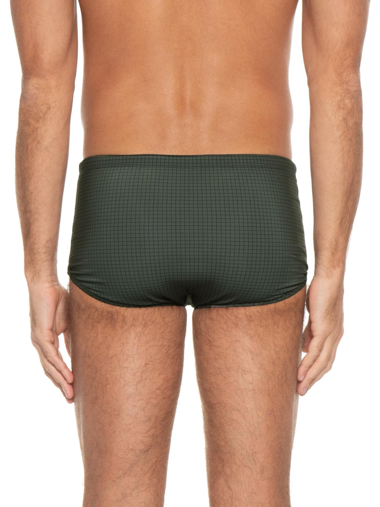 Sunga Grid Noise Verde Osklen