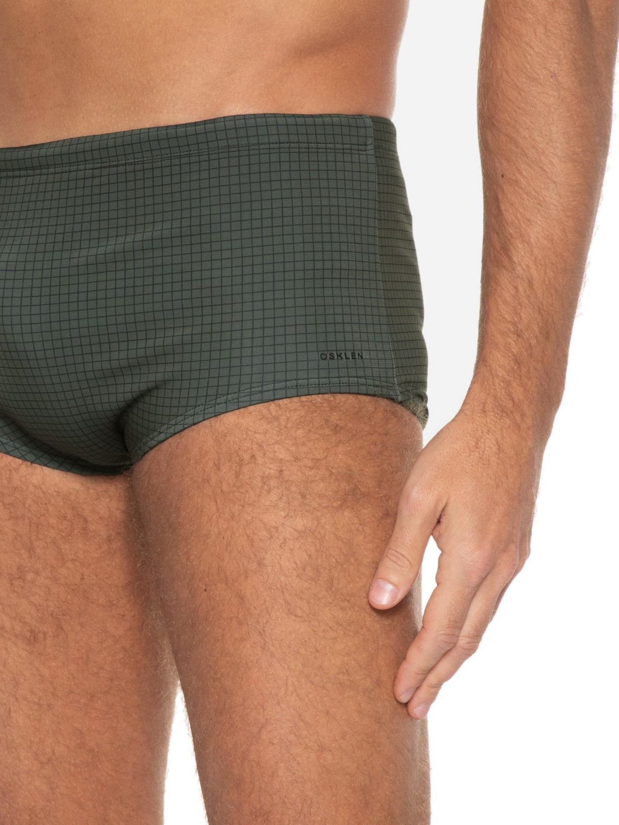 Sunga Grid Noise Verde Osklen