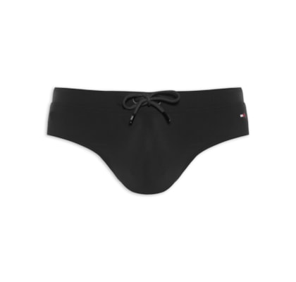Sunga Masculina Brief Com Logo - Preto