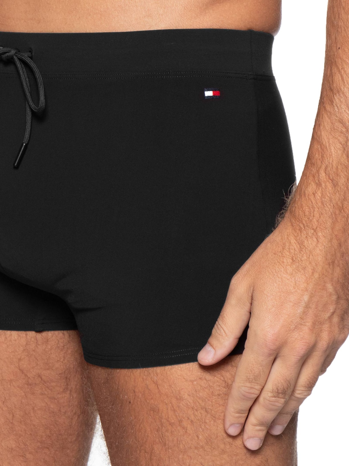 Sunga Masculina Trunk Com Logo Preto Tommy Hilfiger